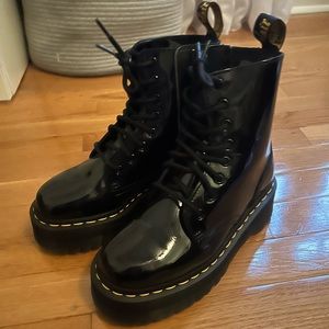 Platform patent leather Dr. Martens size 5, worn twice